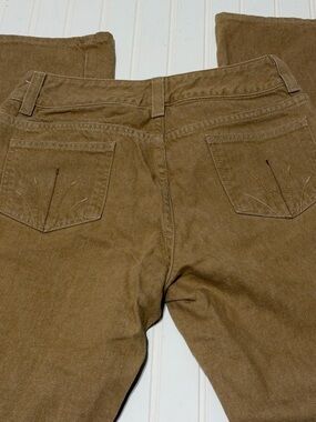 Vintage Banana Republic Heritage Boot Cut Embroidered Lotus Sunburst Jeans 10